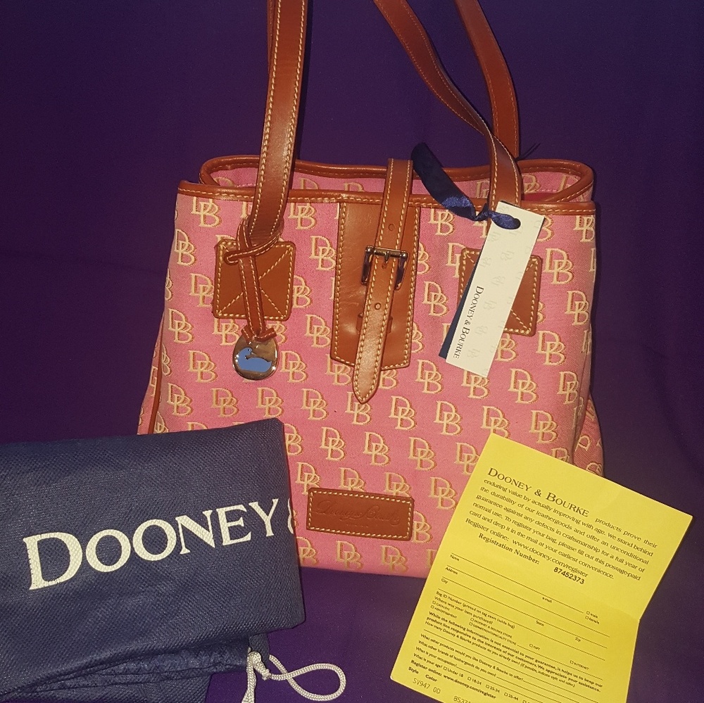 Pink Medium Dooney & Bourke